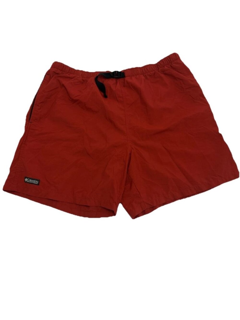 Columbia Mens XL Red Swim Trunks Shorts Mesh Lined Nylon Beach Fishing